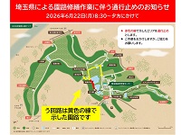 通行止め図
